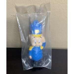 Vintage Porky Pig Looney Tunes Arby's Kid's Meal Rubber Figure 1989